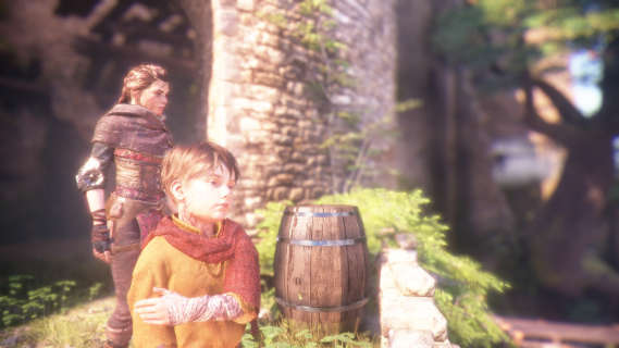 Amicia and Hugo De Rune